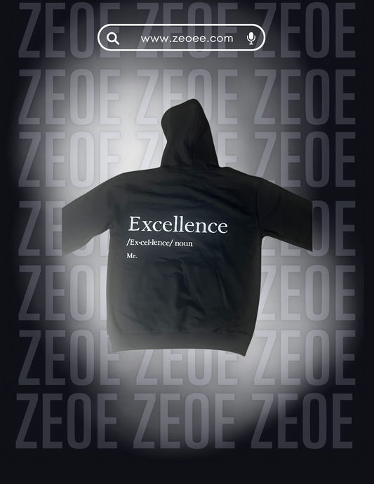 The Definition of Excellence Satin Lined Hoodie